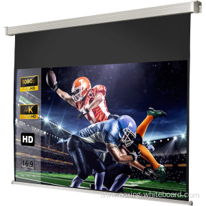 220x124cm Electric motorized wall mount projection screen